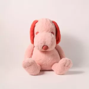 Peluche pupazzo Snoopy fatto a mano rosa taglia L PEANUTS CAFE esclusivo dal Giappone HOTEL - Foto 1 di 5