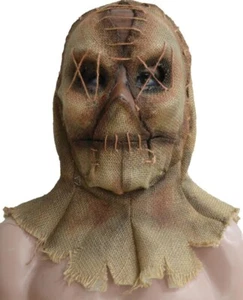 Scarecrow Mask 11 Full Face Halloween Creepy Scary - Picture 1 of 1