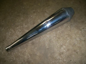 Silenciador Bes Megatron 1 1/4 id Triumph BSA Norton Harley?? - Imagen 1 de 6