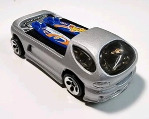 2000 Hot Wheels First Editions Silver Deora II 1/64 Diecast/Plastic 5 Dots - Picture 1 of 10