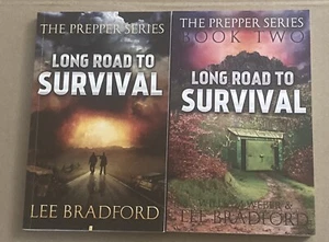 The Prepper Series Long Road to Survival Lee Bradford Books 1 2 William H Weber - Picture 1 of 7