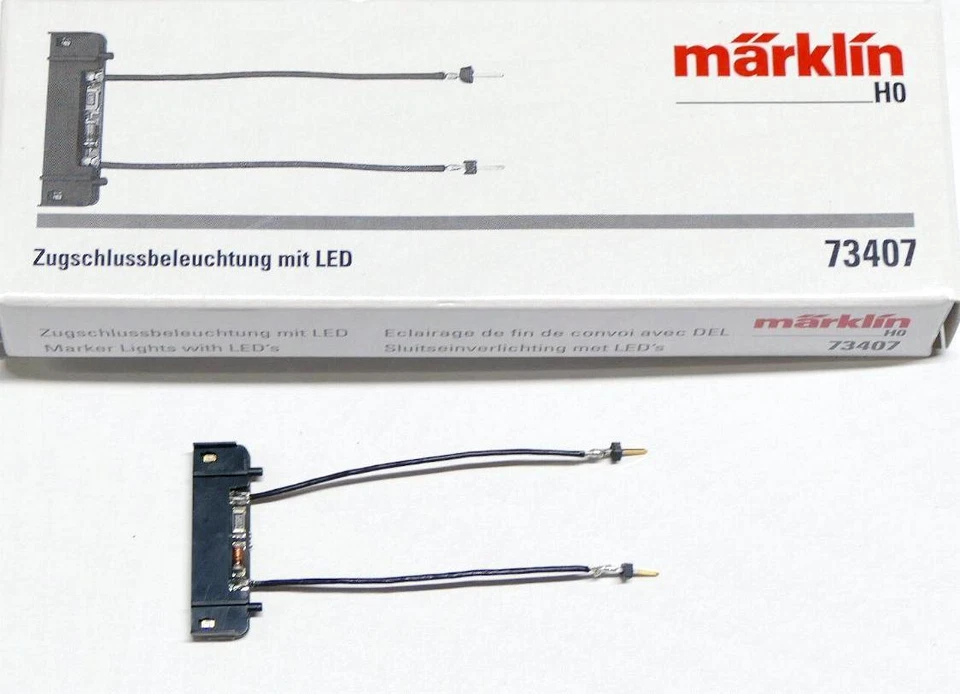 Märklin 73407 H0 - Zugschlußbeleuchtung mit LED NEU & OvP - Bild 1 von 1