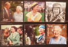 Australia 2023 Queen Elizabeth Memoriam complete set 6 sheet stamps fine used