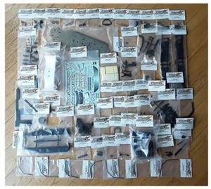 63x Bags Vintage RC Team Durango 1/8 DNX408T Parts Package Old Stock $500 Value! - Picture 1 of 3