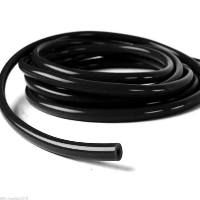 1 Meter 3.3ft 6mm 1/4"ID Full Silicone Car Fuel/Air Vacuum Hose/Line/Pipe/Tube - Image 1 of 4