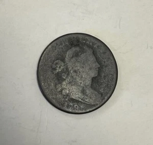 Centavo grande busto drapeado EE. UU. - 1798 - Popular - Imagen 1 de 7