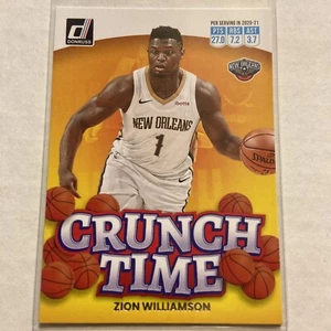 2022-23 Donruss Basketball Crunch Time #3 Zion Williamson - New Orleans Pelicans - Picture 1 of 6