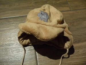 Baby Mütze Winter Unisex hellbraun Size 45 cm Erstlingsausstattung - Bild 1 von 2