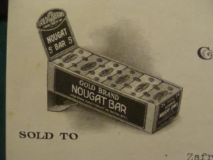 original BILLHEAD -- 1921 -- GOLD BRAND CONFECTIONERY, inc - Picture 1 of 5