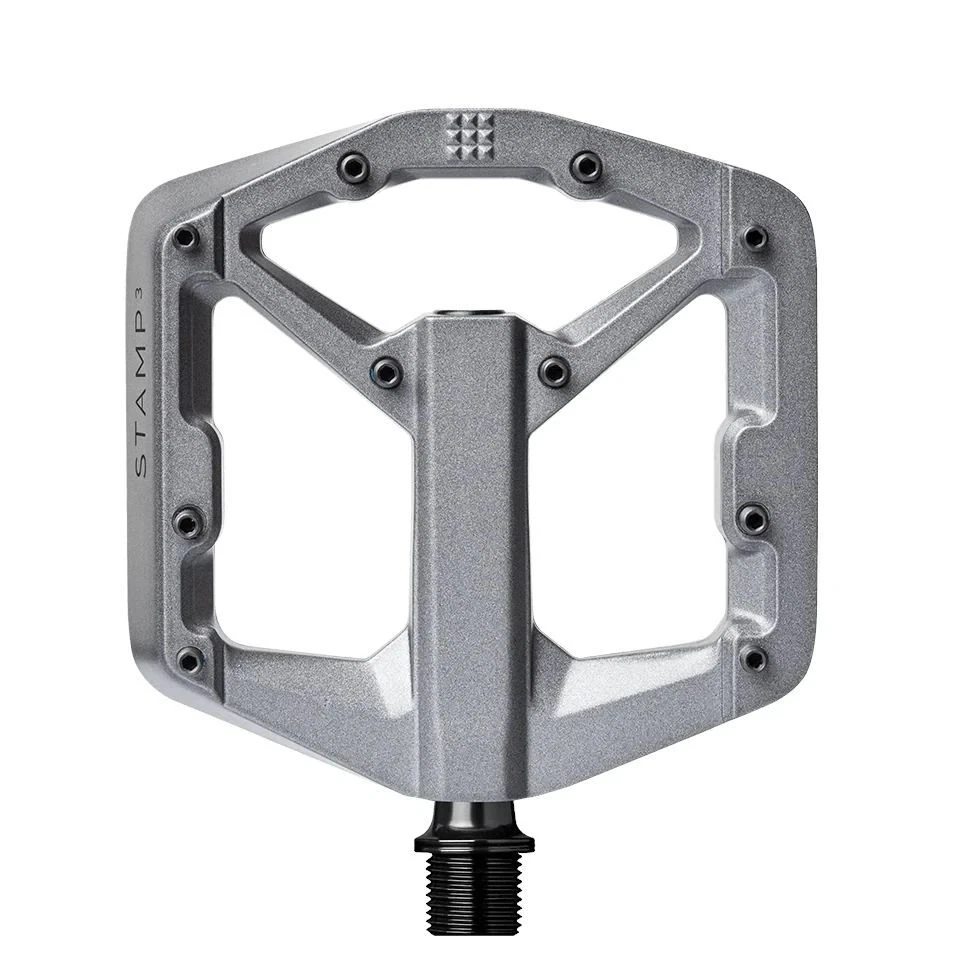 Crank Brothers Stamp 3 Pedals for MTB Mountain Bike - Small Grey V2