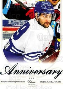 2016-17 Czech HC PSG Zlin Anniversary #5 Oldrich Kotvan