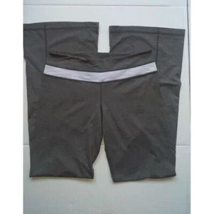 Pantalon de yoga Lululemon Athletica, taille 8 noir, pantalon de voyage d'entraînement - Photo 1/7