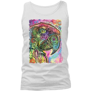 Camiseta sin mangas de primer plano Parrot broma divertida humor gráfico humor - Imagen 1 de 11