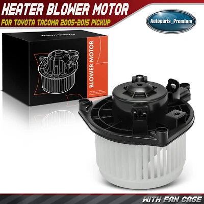 HVAC A/C Heater Blower Motor with Fan Cage for Toyota Tacoma 2005-2015 Pickup - Image 1 of 4