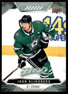2019-20 19-20 Upper Deck UD MVP Base #71 John Klingberg