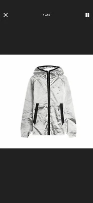 Nike Sportswear Tech Pack Mens Lg. (CU3758-095) Metallic Silver Black NWT $250. - Image 1 of 4