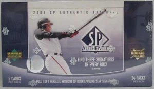 2006 UPPER DECK SP AUTHENTIC MLB BASEBALL HOBBY BOX DEREK JETER AUTO NEW SEALED - Picture 1 of 2