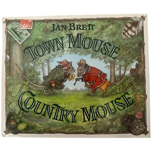 Town Mouse Country Mouse by Jan Brett Hardcover - Picture 1 of 4