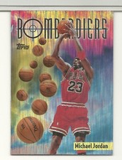 Michael Jordan 1998 Topps Bombardiers Season's Best Insert SB6  L@@K  Bulls