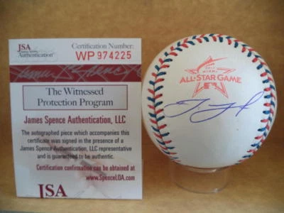 JAKE LAMB ARIZONA DIAMONDBACKS SIGNED AUTO 2017 ALL STAR BASEBALL JSA WP974225 - Image 1 of 3