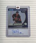 2020-21 UD Credentials Stutzle Rookie Debut Ticket Access Auto DTAA-ST #ed 88/99