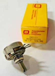 Potenciómetro OHMITE CMU1021 RV4NAYSD102A 1K OHM 10% TOL tipo AB 8641 - Imagen 1 de 2