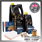 SERVICE KIT for VAUXHALL ZAFIRA MK2 1.7 CDTI BOSCH OIL AIR FUEL FILTERS & OIL