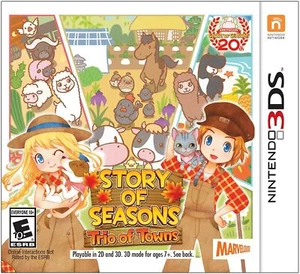 STORY OF SEASONS TRIO OF TOWNS - Nintendo 3DS, Brand New - Picture 1 of 1