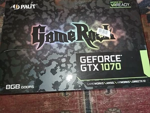 Palit Geforce GTX 1070 Gamerock 8G Graphics Card Box (Box Only) - Picture 1 of 3