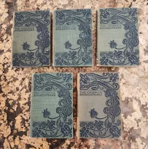 Lot Of (5) The Chiswick Shakespeare 1900's Cambridge Messers Macmillan Co. - Picture 1 of 10