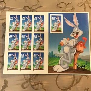 USPS 1997 USA 32c Bugs Bunny - Looney Tunes - Sheet of 10 Mint - MNH NEW UNUSED - Picture 1 of 2