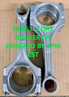4X OEM SET Connecting rod Honda Acura 2.0 K20A K20Z Base 02-06 #PNA 13210PNA000 - Image 1 of 4