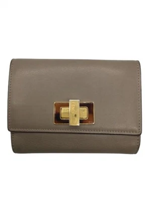 FENDI Cartera Bi-plegable Gris Foto 1 de 4