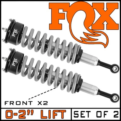 Fox Performance Coil-Over IFP Front Shocks Pair fit 04-15 Nissan Titan 0-2" Lift - Image 1 of 2