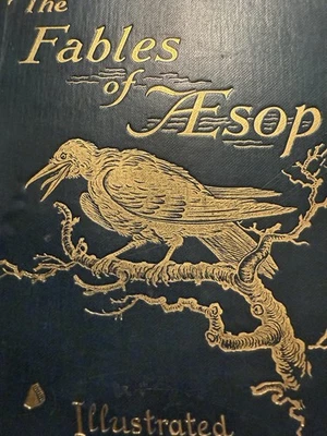 1894 The Fables of Aesop : Told Anew by Joseph Jacobs : Illustrated 1st edition - Image 1 of 4