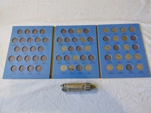 Buffalo Nickels 1913-1938 Whitman Book. With Roll+. Includes 63 Coins. - Picture 1 of 7