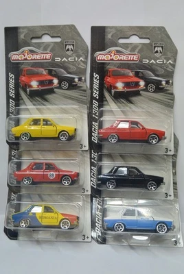 Majorette Dacia 1300 Diecast car set of 6 pcs - Image 1 of 4