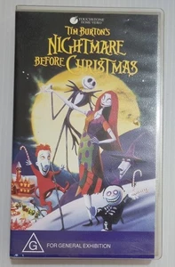 Tim Burtons Nightmare Before Christmas - VHS - Picture 1 of 3