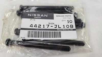 Pinza de freno de disco trasera genuina Nissan 370Z 2009-2019 paquete de 8 44217-JL10B Foto 1 de 4