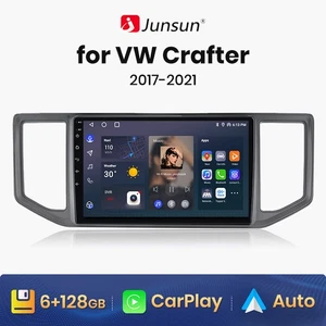 Radio de coche 6+128G CarPlay Android 13 para VW Crafter 2017-2024 GPS NAVI SWC 8 núcleos - Imagen 1 de 18