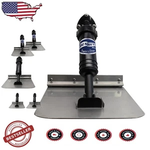 Bennett SLT 10x10 Painted Trim Tabs - Faster Hole Shot, Smoother Ride - Picture 1 of 6