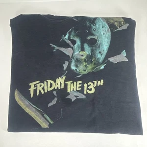 Jason Voorhees Vintage Ultra Rare Slice A T Shirt Friday the 13th Size L See Pic - Bild 1 von 12