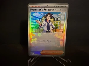 2025 Pokemon Professor's Research 125 Prismatic Evolutions Poke Ball Card NM+ - Picture 1 of 1