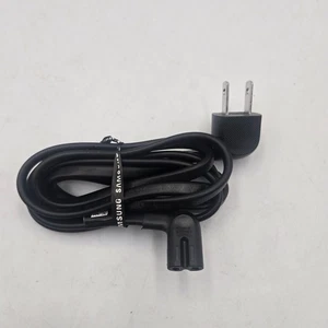 NEW Genuine Samsung Power Cord For MOST model LED TVs 90 Degree Both Ends - Picture 1 of 3
