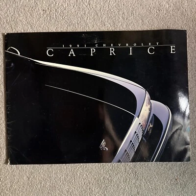 Chevrolet Caprice 1991 concesionario folleto de ventas de gran formato  Foto 1 de 4