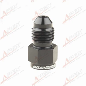 -3 AN 3AN Female To -4 AN 4AN Male Flare Expander Adapter Black - Picture 1 of 7