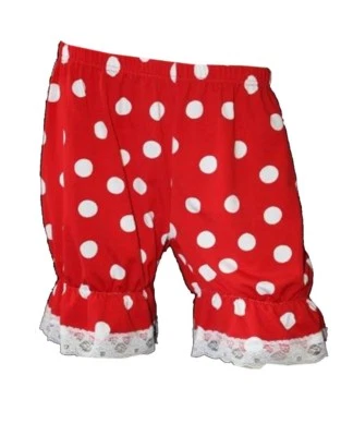 INSANITY CLOTHING Red & White Polka Dot Short Bloomers Knickerbockers Pants Fancy Dress Halloween