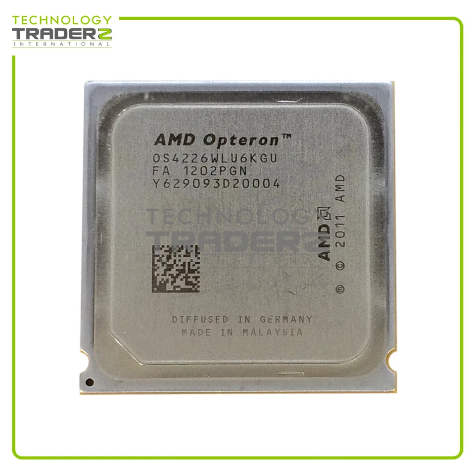 OS4226WLU6KGU AMD Opteron 4226 6 Core 2.70GHz 8MB Processor **Pulled** - Image 1 of 1