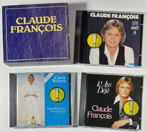 ★ Claude François ★ RARE BOX COFFRET CARRÈRE GERMANY ★ TRIPLE 3 CD - Picture 1 of 5