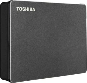 4TB Portable External Hard Drive USB 3.0, Black for PlayStation - Picture 1 of 4